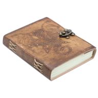 Ledernotizbuch - Drache   (20x15 cm)