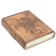 Ledernotizbuch - Drache   (20x15 cm)