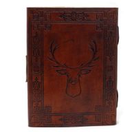 Ledernotizbuch - Hirsch  (20x15 cm)