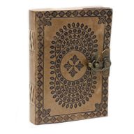 Ledernotizbuch - Mandala  (18x13 cm)