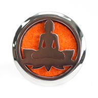 Auto Lufterfrischerset - Lotus-Buddha- 30mm