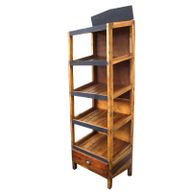 Recycelte Teakholz-Badebomben-Displayeinheit