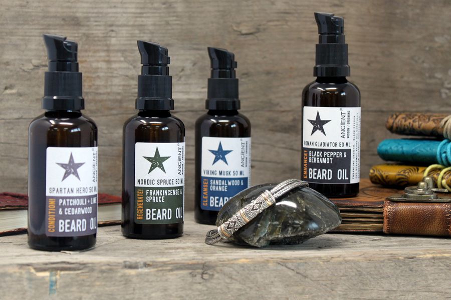 50ml Bartöl - Spartanischer Held - Pflegen!
