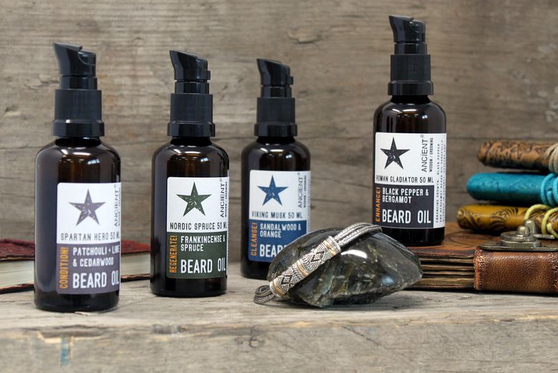 50ml Bartöl - Wikingermoschus - Reinigen!