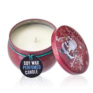Sojawachskerze in Zinndose - Vintage Weihnachten "Zimt & Orange"