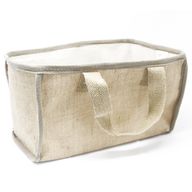 Große Einkaufstasche - 33x18x20cm - Natur