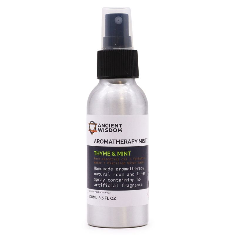 100ml Raumsprays mit ätherischen Ölen - Thymian & Minze