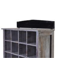 Tafelkerzen Displayregal - Grau