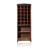 Tafelkerzen Displayregal - Braun