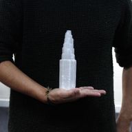 Natürlicher Selenit-Turm - 20 cm