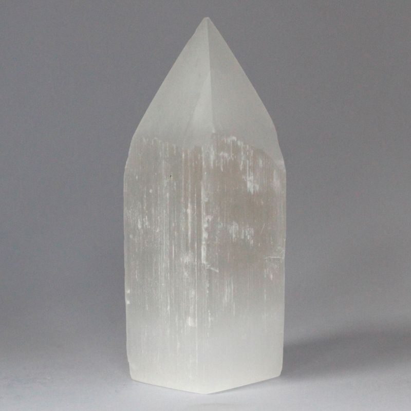 Selenit-Bleistift-Turm- 15 cm