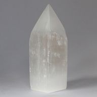 Selenit-Bleistift-Turm- 15 cm