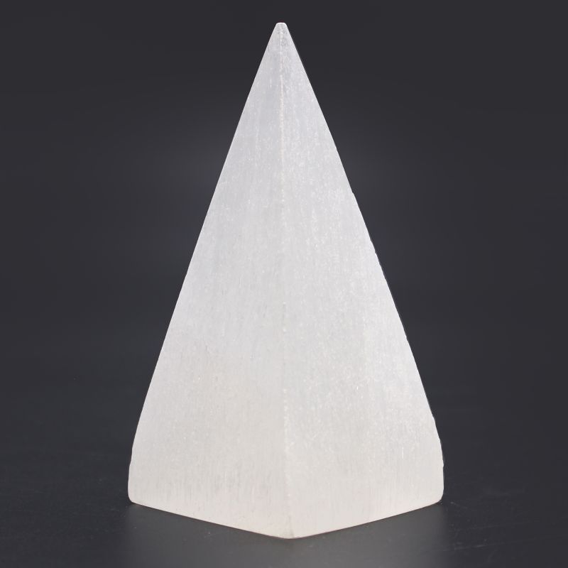 Selenit-Pyramide - 10 cm