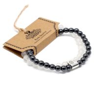 Magnetisches Edelsteinarmband - Rock Quartz
