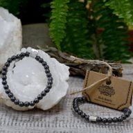 Magnetisches Edelsteinarmband - Rock Quartz