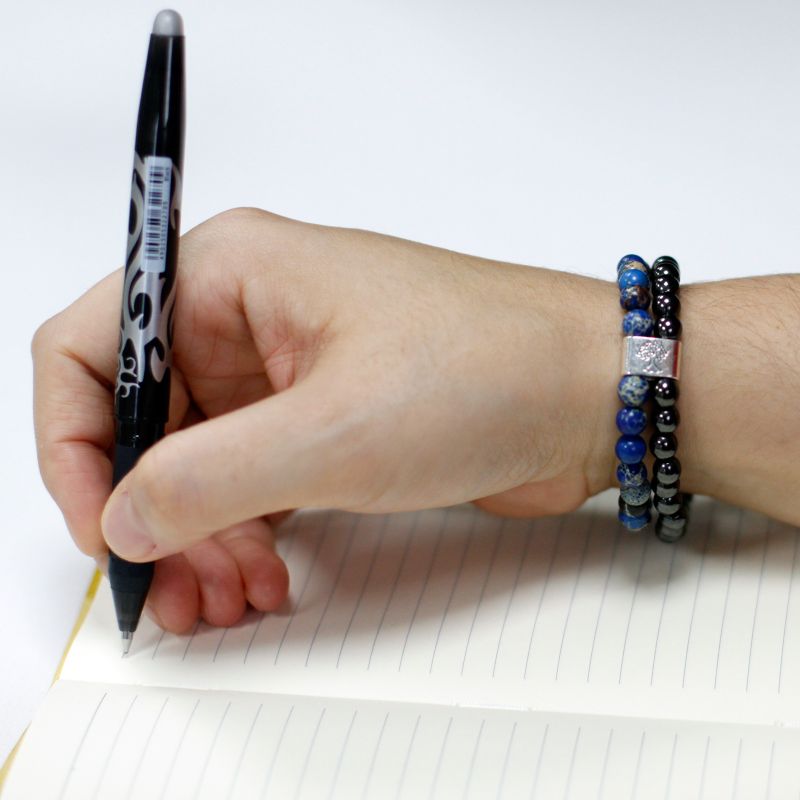 Magnetisches Edelsteinarmband - Sodalith