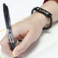 Coco-Slogan-Armreifen – #Love