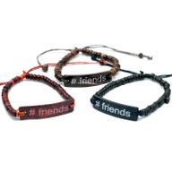 Coco-Slogan-Armreifen – #Friends