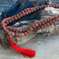 108 Rudraksha Mala - Braun
