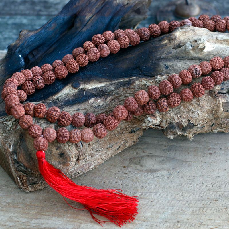 108 Rudraksha Mala - Braun