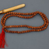 108 Rudraksha Mala - Braun