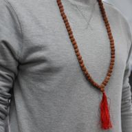 108 Rudraksha Mala - Braun