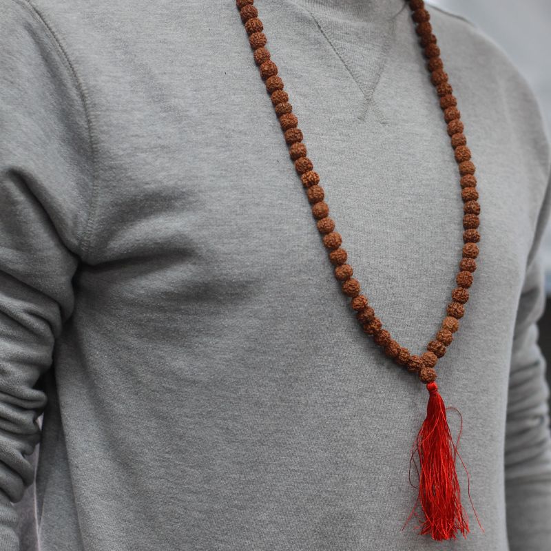 108 Rudraksha Mala - Braun