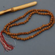 108 Rudraksha Mala - Natürlich
