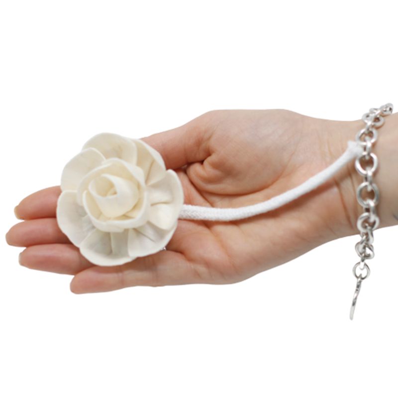 Diffusorblumen - Kleiner Lotus mit Baumwollschnur
