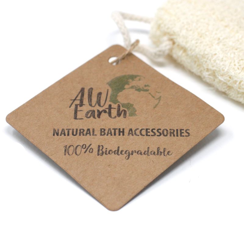 Natürliches Luffa-Peeling am Seil  - 12.7 cm