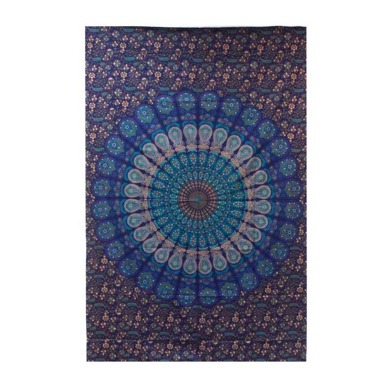 Tagesdecke aus Baumwolle/Wandbehang - Klassisches Mandala