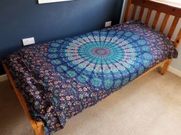 Tagesdecke aus Baumwolle/Wandbehang - Klassisches Mandala