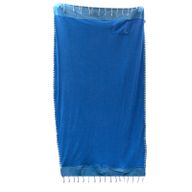 Pareo Strandtuch - 100x180 cm - Himmelblau