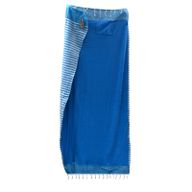 Pareo Strandtuch - 100x180 cm - Himmelblau