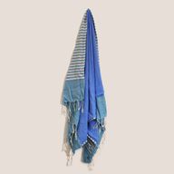 Pareo Strandtuch - 100x180 cm - Himmelblau