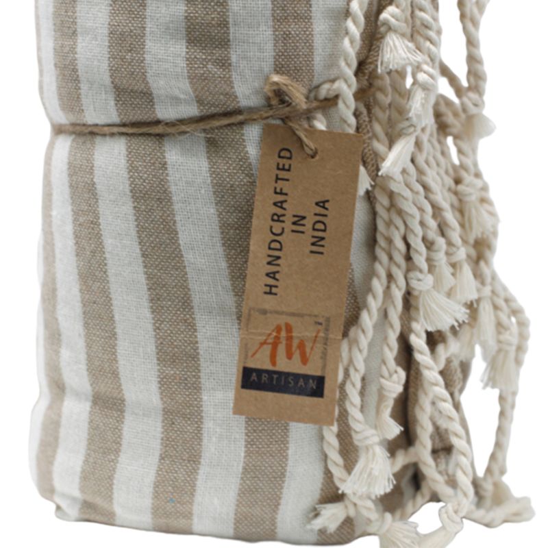 Pareo Strandtuch - 100x180 cm - Warmer Sand