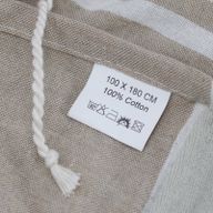 Pareo Strandtuch - 100x180 cm - Warmer Sand