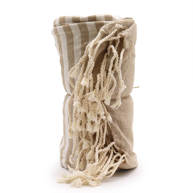 Pareo Strandtuch - 100x180 cm - Warmer Sand