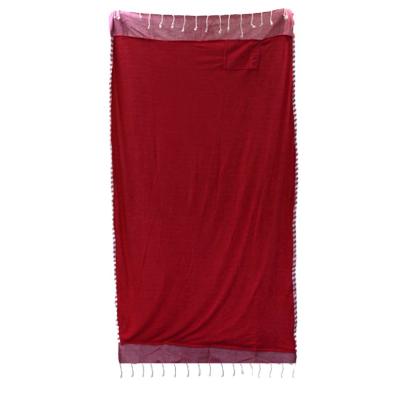 Pareo Strandtuch - 100x180 cm - Hot Pink