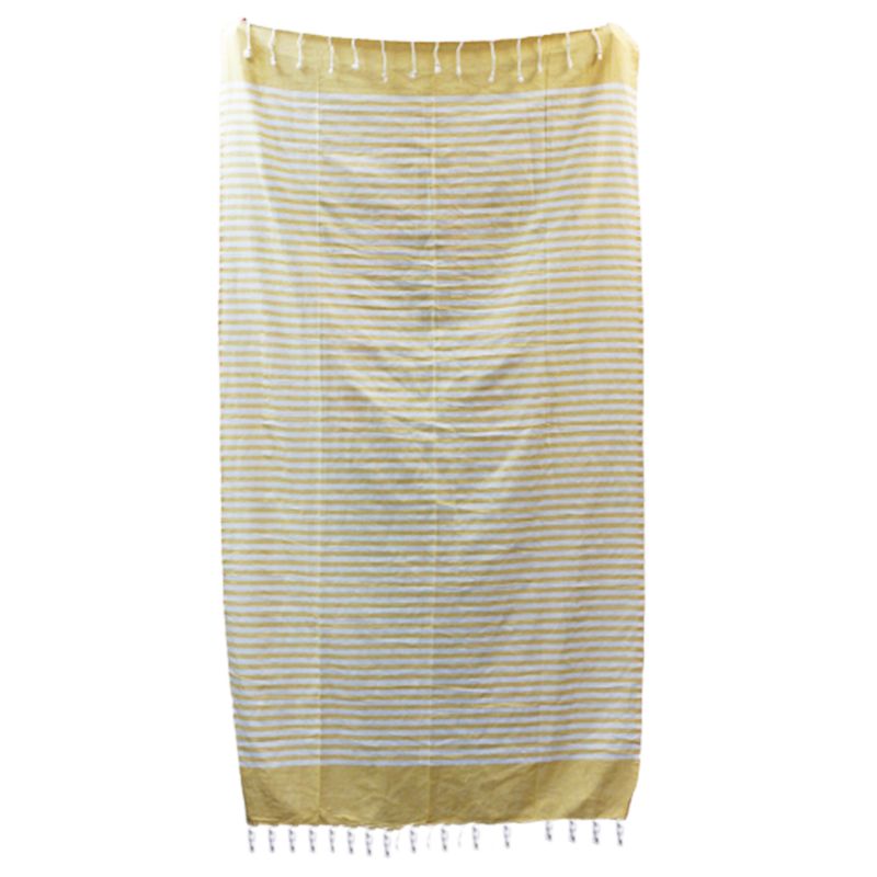 Pareo Strandtuch - 100x180 cm - Sonniges Gelb
