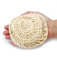Sisalschwamm - rundes Peeling-Kissen