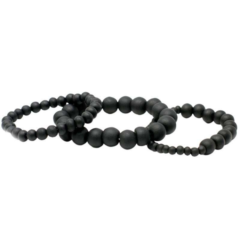 Verschiedene Größen – Blackwood-Perlen