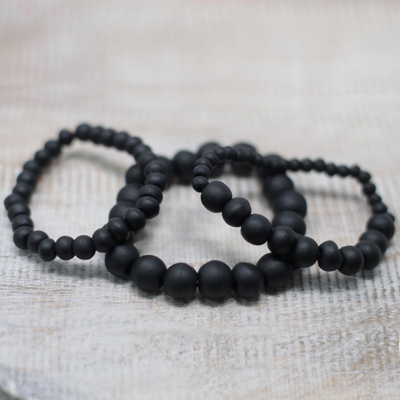 Verschiedene Größen – Blackwood-Perlen