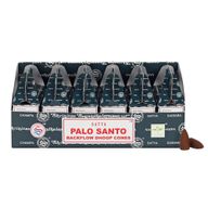 Satya Backflow Räucherkegel - Palo Santo (24 Stück)