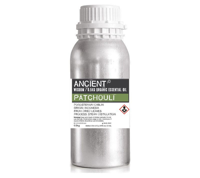 Bio-Ätherisches Patchouliöl 0,5 kg