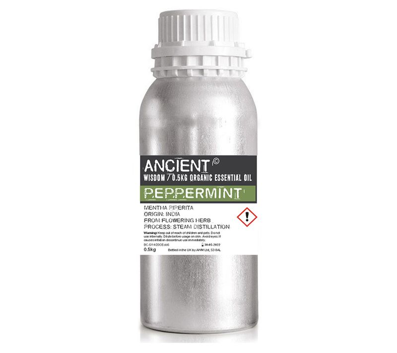 Ätherisches Bio-Pfefferminzöl 0,5 kg