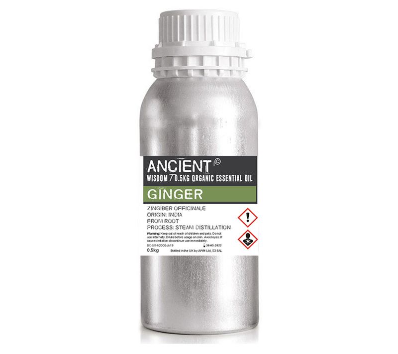 Ätherisches Bio-Ingweröl 0,5 kg