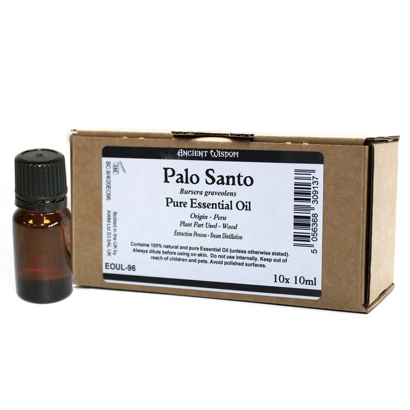 Palo Santo Ätherisches Öl 10ml - (ohne Etiketten) in der 10er-Box