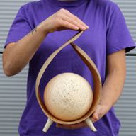 Natürliche Kokosnusslampe - Natürliche