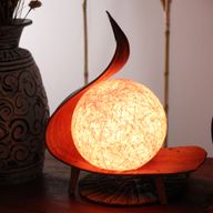 Natürliche Kokosnusslampe-  Twist